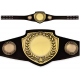 Championship Award Belt - Antique Gold with Black Leather